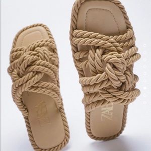 zara sandals 7.5